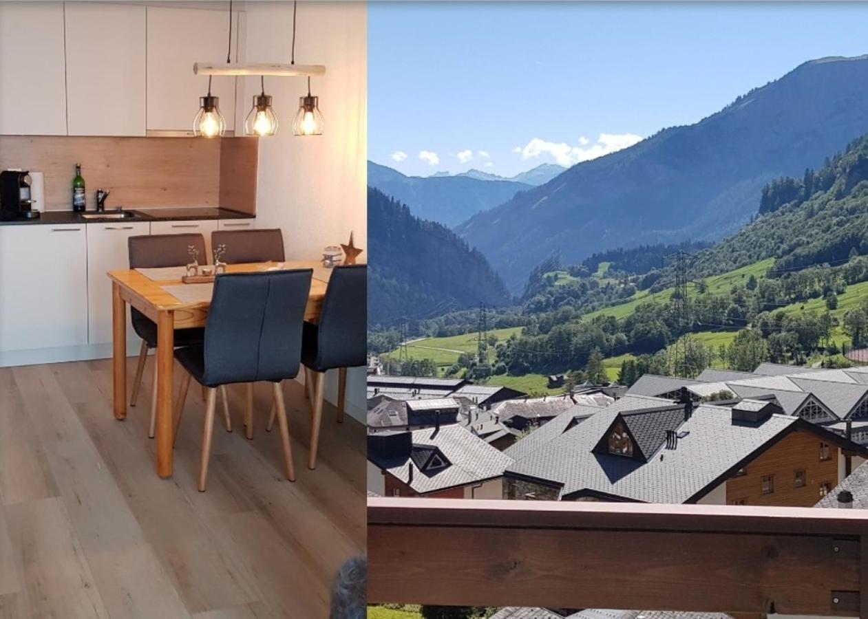 Modernes Wohlfuehlstudio Im Haus Eldorado Mit Traumaussicht Leukerbad Exterior photo